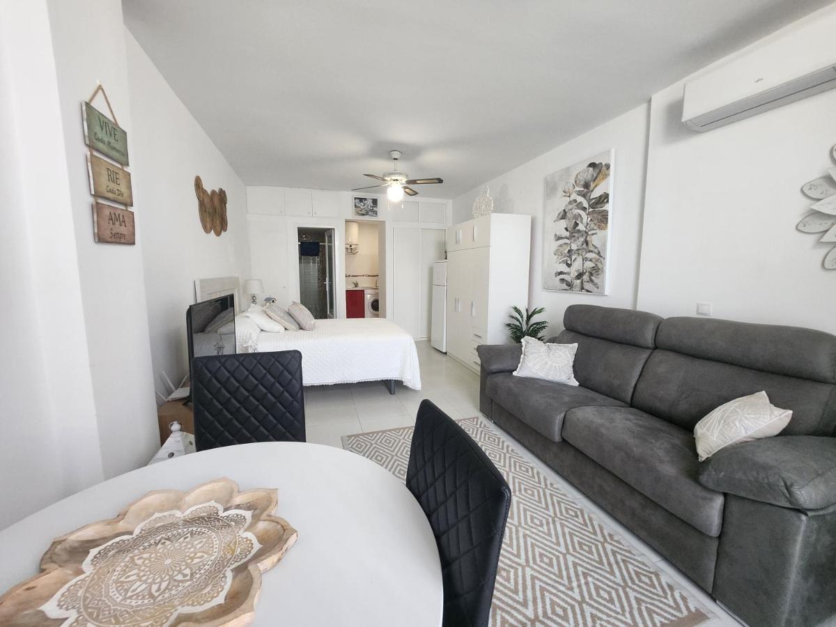 Estudio En Urbanizacion Naturista Con Piscina Junto Al Mar Vera Exteriör bild